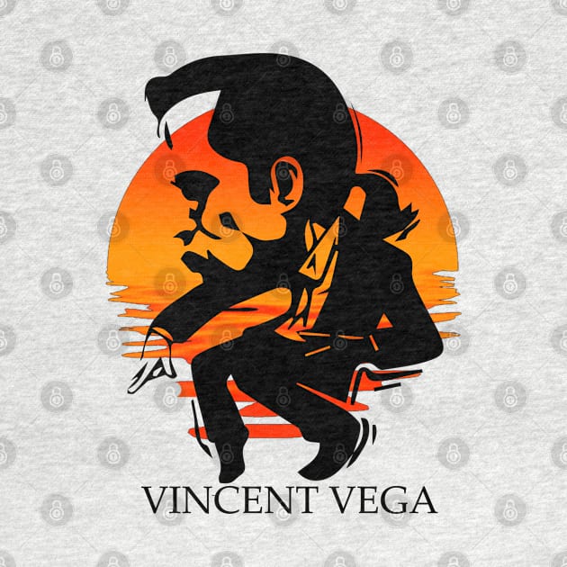 Vincent Vega - Pulp Fiction by CAUTODIPELO